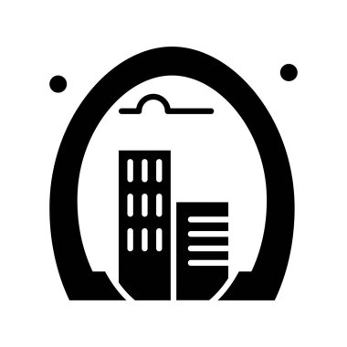 özet vektör illüstrasyon simgesi