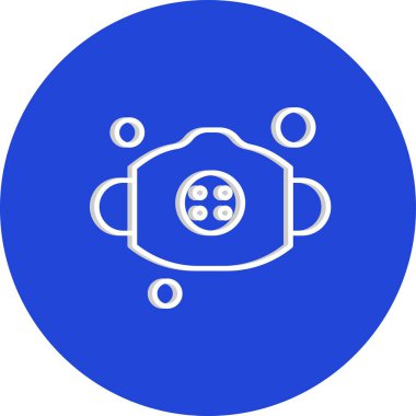 özet vektör illüstrasyon simgesi