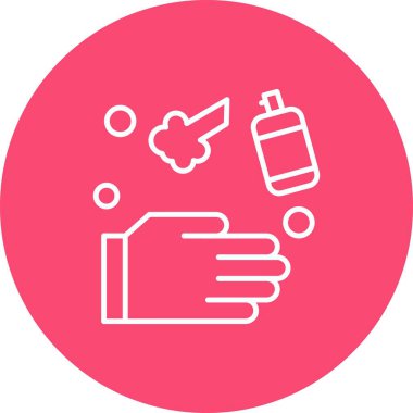 özet vektör illüstrasyon simgesi