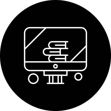 özet ikon vektör çizimi