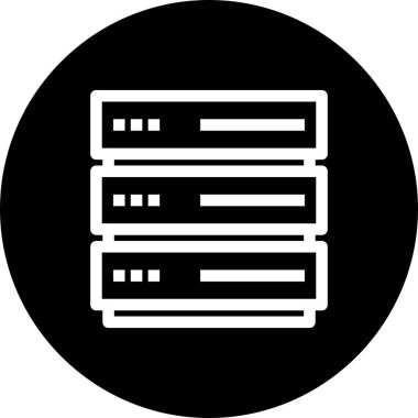 vektör sunucu illüstrasyonu