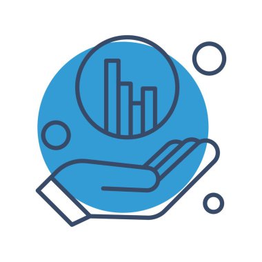 özet vektör illüstrasyon simgesi