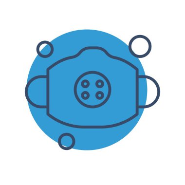 özet vektör illüstrasyon simgesi