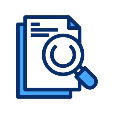 Vektör belgesi Simge illüstrasyonu