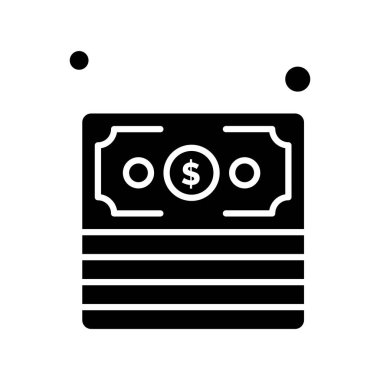 Dolar simgesi vektör illüstrasyonu