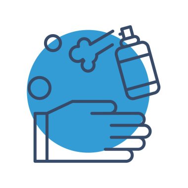 özet vektör illüstrasyon simgesi