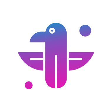 özet vektör illüstrasyon simgesi