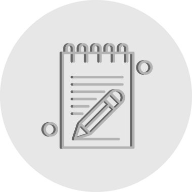 özet vektör illüstrasyon simgesi