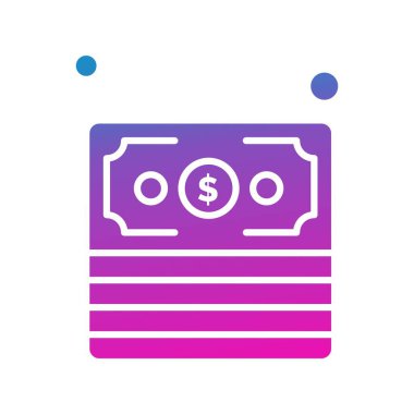 Dolar simgesi vektör illüstrasyonu