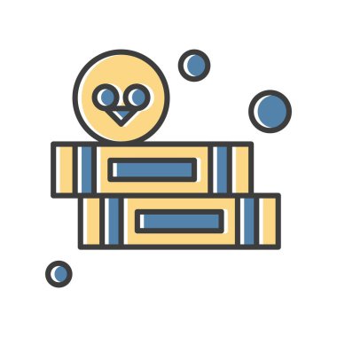 özet vektör illüstrasyon simgesi