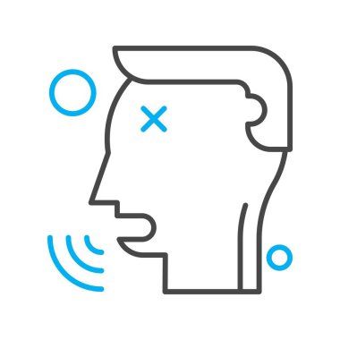 özet vektör illüstrasyon simgesi