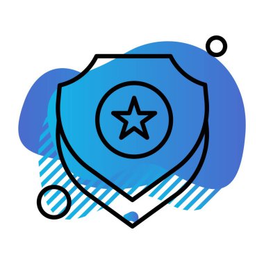 vektör kalkanı resimleme