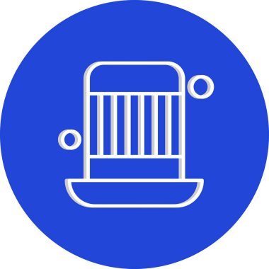 özet vektör illüstrasyon simgesi