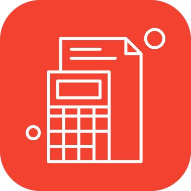 özet vektör illüstrasyon simgesi