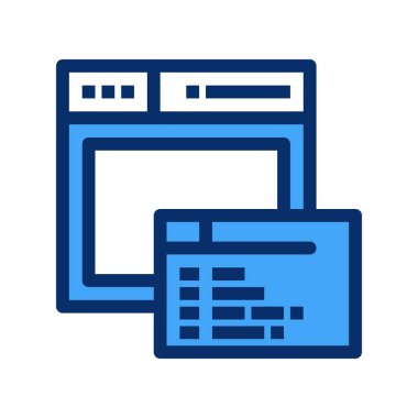 vektör web sayfası resimleme