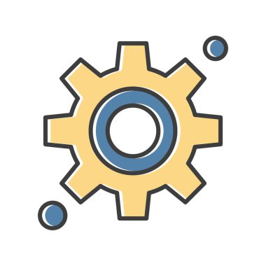 Vektör ayarı Simge illüstrasyonu