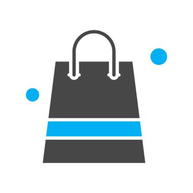 çanta simgesi vektör illüstrasyonu