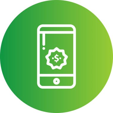 Telefon simgesinin vektör illüstrasyonu