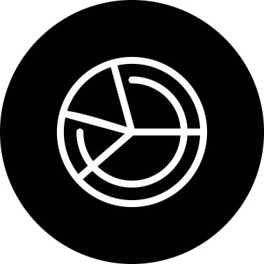  vektör pasta çizelgesi simgesi