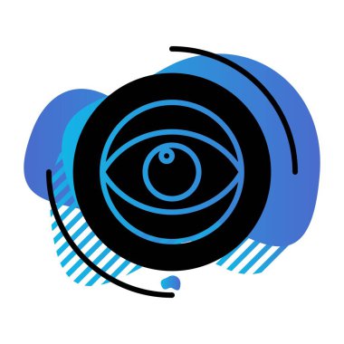 vektör gözü resmetmesi