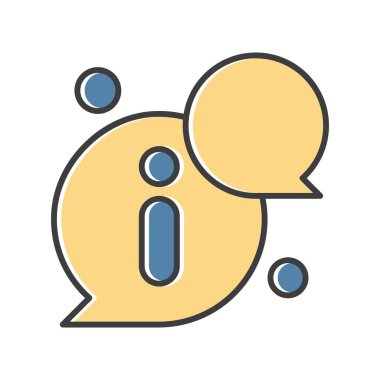 özet vektör illüstrasyon simgesi