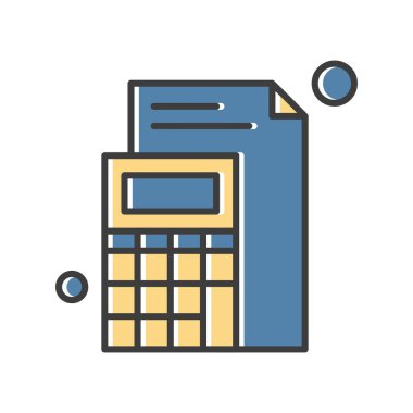 özet vektör illüstrasyon simgesi