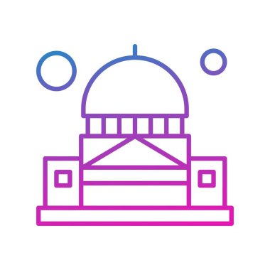 vektör Beyaz Saray ico