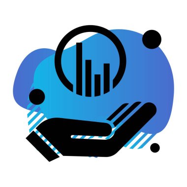 özet vektör illüstrasyon simgesi