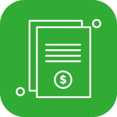 Vektör belgesi Simge illüstrasyonu