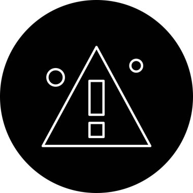 vektör Uyarı simgesi illüstrasyonu