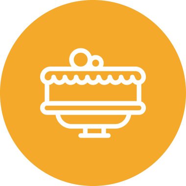 Gıda simgesinin vektör illüstrasyonu