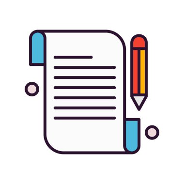 özet vektör illüstrasyon simgesi