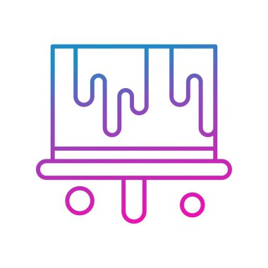 vektör Takvimi Simgesi illüstrasyonu