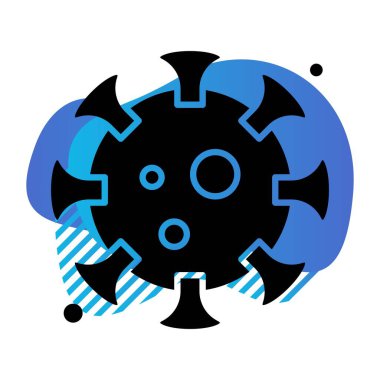 özet vektör illüstrasyon simgesi