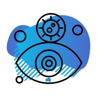 vektör gözü resmetmesi