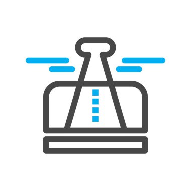 özet vektör illüstrasyon simgesi