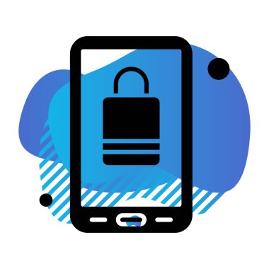 Vektör alışveriş torbası simgesi