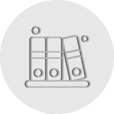 özet vektör illüstrasyon simgesi