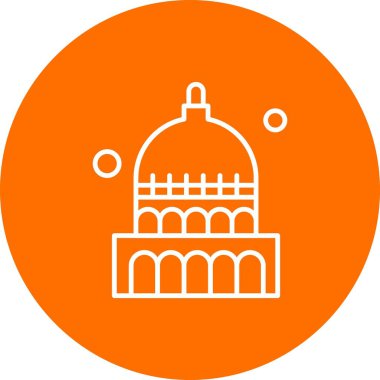 vektör Beyaz Saray ico