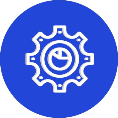  vektör pasta çizelgesi simgesi