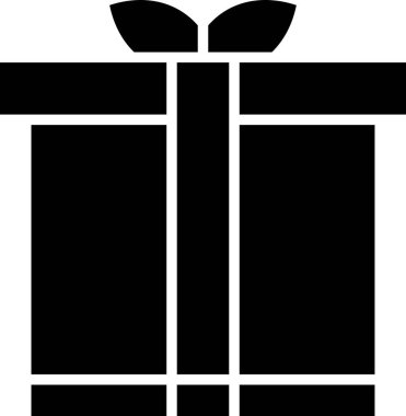 hediye simgesi vektör illüstrasyonu