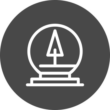 vektör ay ışığı simgesi