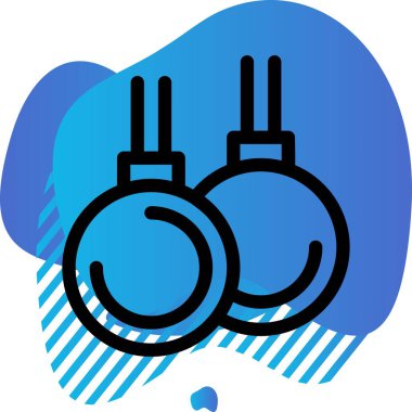 özet vektör illüstrasyon simgesi