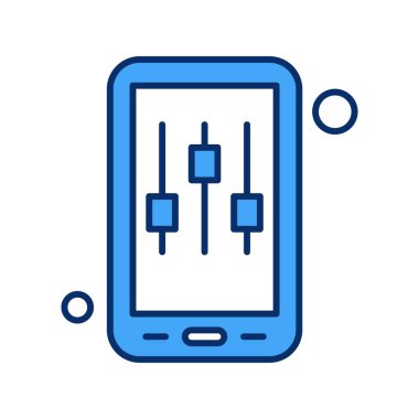 özet vektör illüstrasyon simgesi
