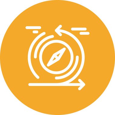 Vektör gps Simge illüstrasyonu