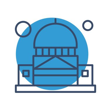 vektör Beyaz Saray ico