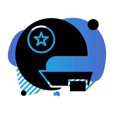 özet vektör illüstrasyon simgesi