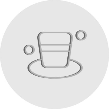 özet vektör illüstrasyon simgesi