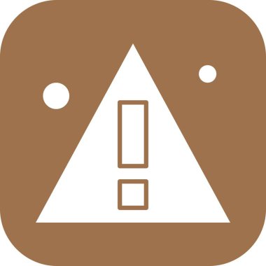 vektör Uyarı simgesi illüstrasyonu