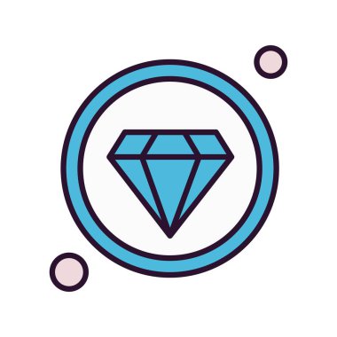 özet vektör illüstrasyon simgesi